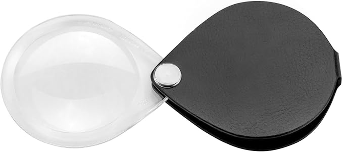 Eschenbach classic Einschlaglupe mit Lederetui, 3,5x, Ø 50 mm
