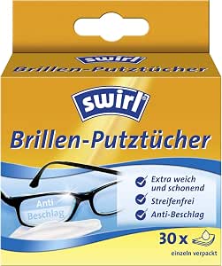 Swirl Brillen-Putztücher (30 Stück)