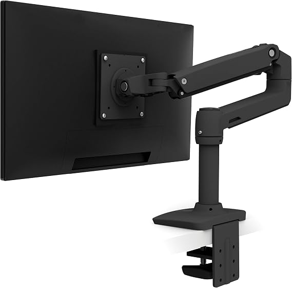 Ergotron LX Desk Monitor Arm, matt schwarz (45-241-224)
